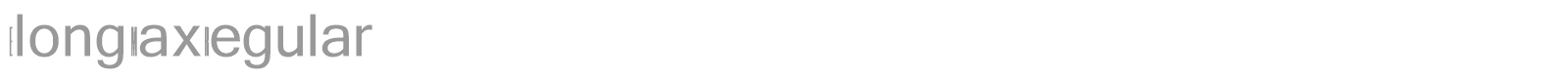 Elong Max font preview